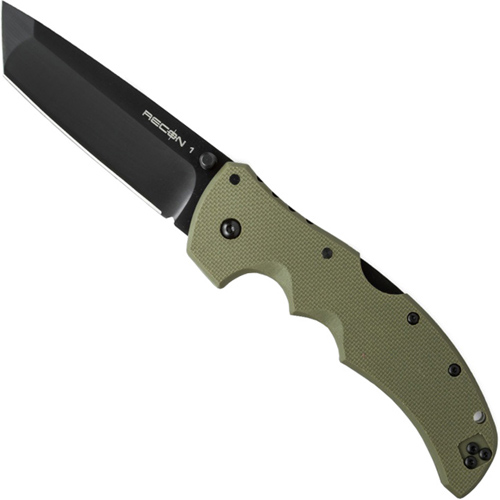 Cold Steel Recon 1 Folding Knife - OD Green