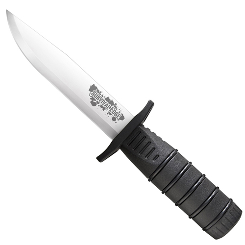 Cold Steel Survival Edge Black Handle Version Fixed Blade Knife Kit