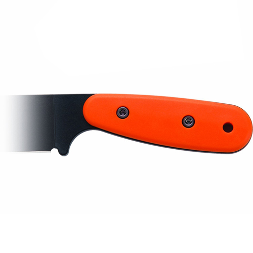 Ka-Bar 6-0014-2 BK14HNDL Becker Black Orange Handle Scales