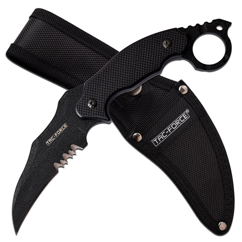 Tac-Force 4 Inch 3CR13 Steel Fixed Blade Knife