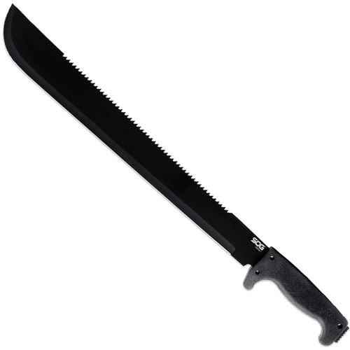 SOGfari Black Powder Coated 18 Inch Blade Machete