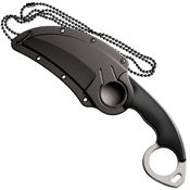 Double Agent I Japanese AUS 8A Steel Fixed Knife w/ Sheath