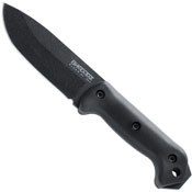 Becker Campanion Drop-Point Black Blade Fixed Knife