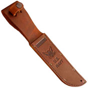 Ka-Bar Full-Size Brown Leather Sheath for 7 Inch Knife