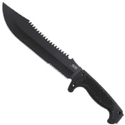 Jungle Primitive Kraton Handle Fixed Blade Knife