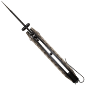 SOG Kiku Assisted Black TiNi Spring Open Knife