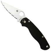 Spyderco Para Military Model 2 G10 Handle Folding Blade Knife