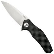 Zero Tolerance 0770CF Stonewash Finish Blade Folding Knife